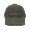 Dog's Best Friend Corduroy Cap