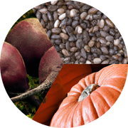 Pumpkin, Chia Seed and Beet Root Powder